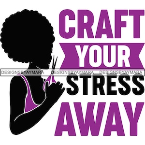 Afro Craft Woman SVG Nubian Queen Fabulous Glamour Melanin Popping Woman Beautiful Black Female Classy Lady JPG.PNG Arquivos de corte vetorial