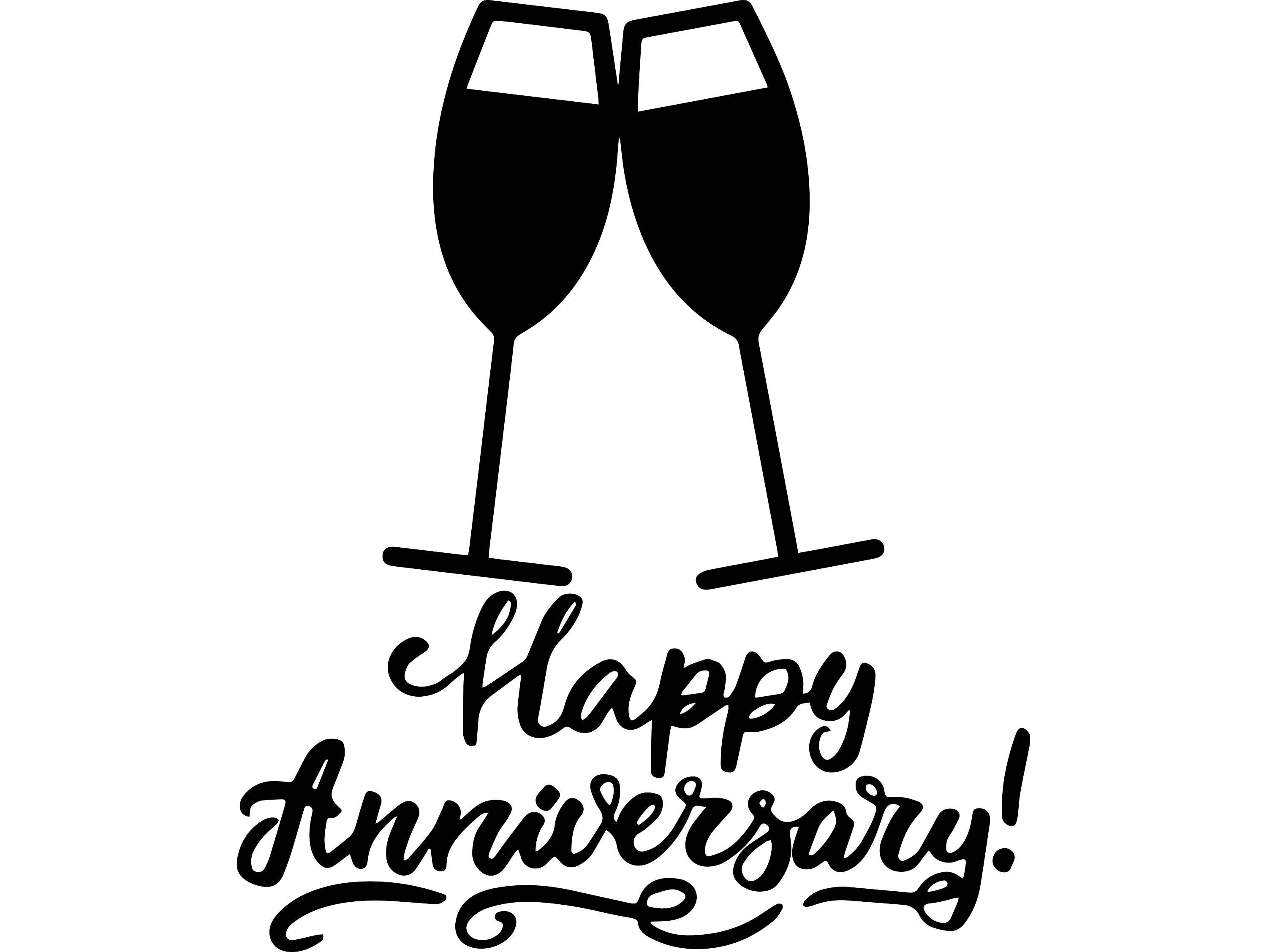 Download Happy Anniversary Poster Love Couple Banner Ceremony | Etsy