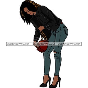 Fashion Afro Woman SVG Queen Model Melanin Diva Classy Lady Glamour Female Goddess Nubian JPG PNG Vector Clipart Cricut Circuit Cut Cutting