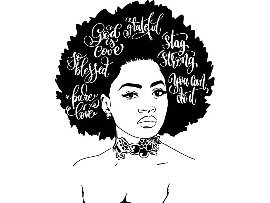 Download Afro Woman Svg Praying God Lord Quotes Classy Diva Lady Nubian | Etsy