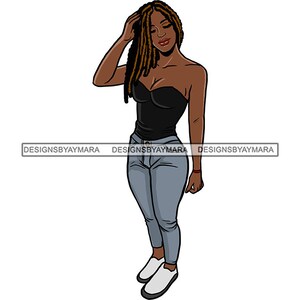 Mode Afro Femme SVG Reine Modèle Mélanine Diva Classy Lady Glamour Déesse Féminine Nubienne JPG PNG Vecteur Clipart Cricut Circuit Cut Cutting