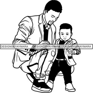 Día del Padre Papá Daddy Papa Amor Verdadero Guía de Protección del Afecto . .SVG. EPS .JPG Png vector clipart cricut silueta circuito corte corte