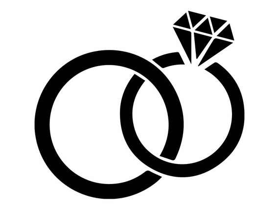 Wedding Ring Gold Jewelry Wife Marry Pair Heart Husband ...