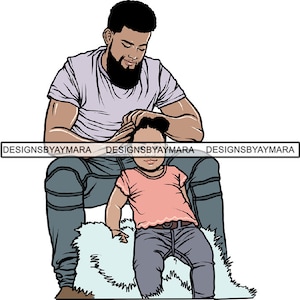 Día del Padre Papá Papá Papa Guía de Protección del Afecto amor verdadero. Svg. JPG Png Vector Clipart No para cortar