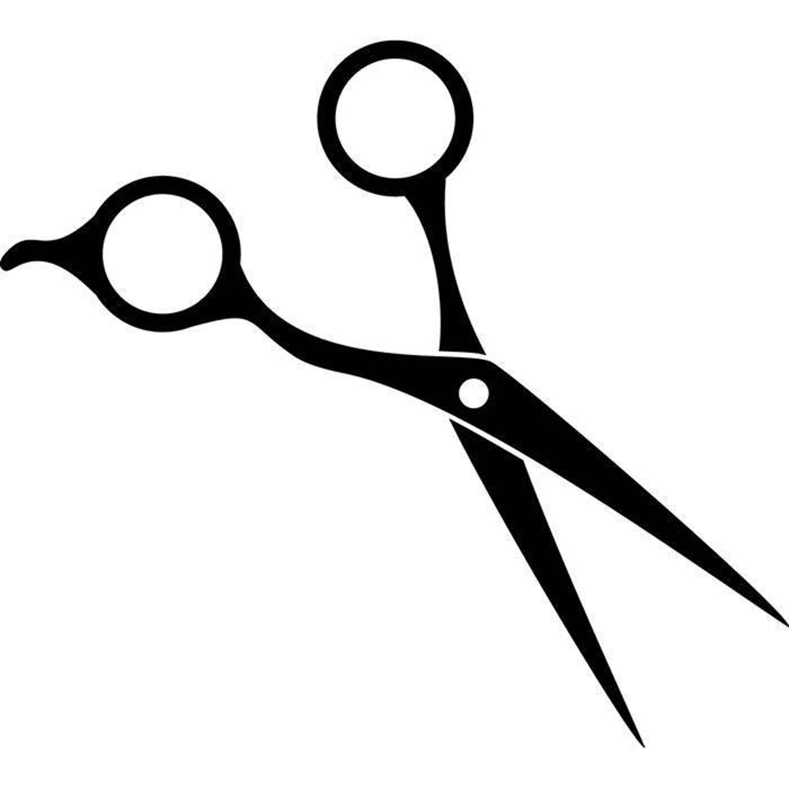 Scissors Hair Accessories Barber Stylish Barbershop Fashion .SVG .EPS .PNG ...