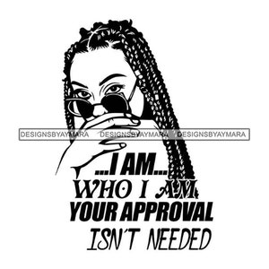 Black Woman Life Quotes Queen African American Lady Nubian Diva Female .SVG .JPG .PNG Vector Clipart Cricut Silhouette Circuit Cut Cutting