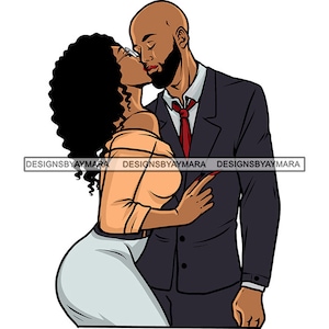 Pareja romántica Socios Amantes Afroamericanos Otras personas significativas Relación Almas gemelas SVG PNG JPG Diseños de vectores de corte de impresión