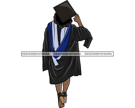 Graduation Goals Achievement Diva Classy Lady Nubian | Etsy