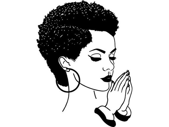 Download Black Woman Praying God Quotes African American Lady ...
