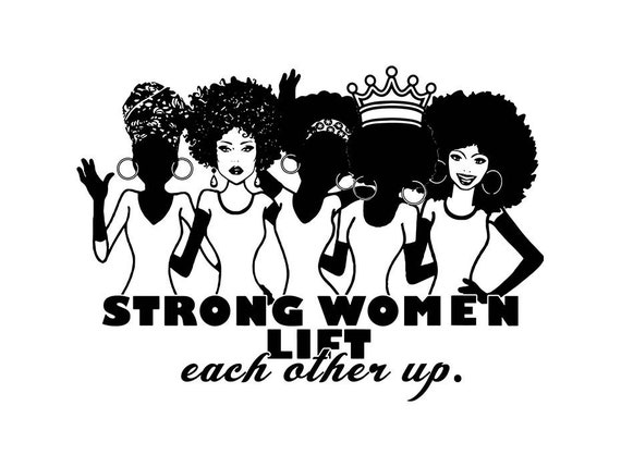 Download Black Woman Life Quotes Queen African American Lady Nubian | Etsy
