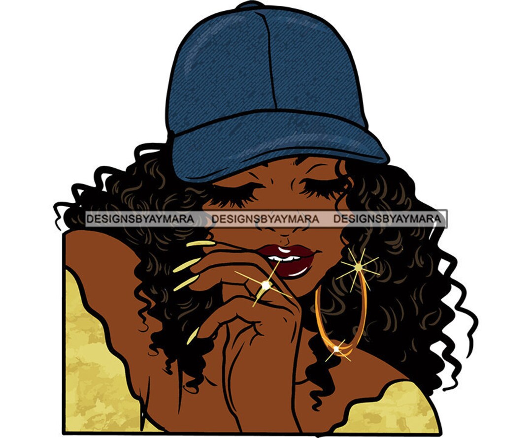 Afro Woman SVG Curly Hair Hipster Girl Ebony Melanin Nubian Bamboo Earrings  JPG PNG Vector Clipart Cricut Silhouette Circuit Cut Cutting - Etsy, حجم الصورة 1080x890