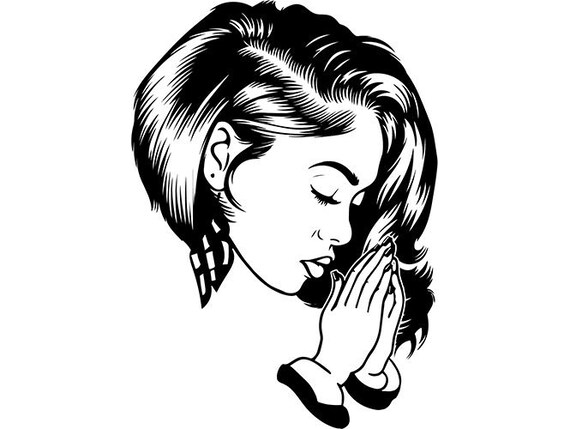 Download Black Latina Woman Praying God Lord Quotes African Lady Nubian Queen Diva.SVG .EPS .PNG Vector ...
