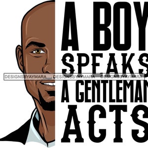 Atraente Homem Negro Barbudo Bonito Hipster Vida Citações Meio Rosto Cara Estiloso Bigode Close-up Macho Viril SVG PNG JPG Cricut Corte Corte