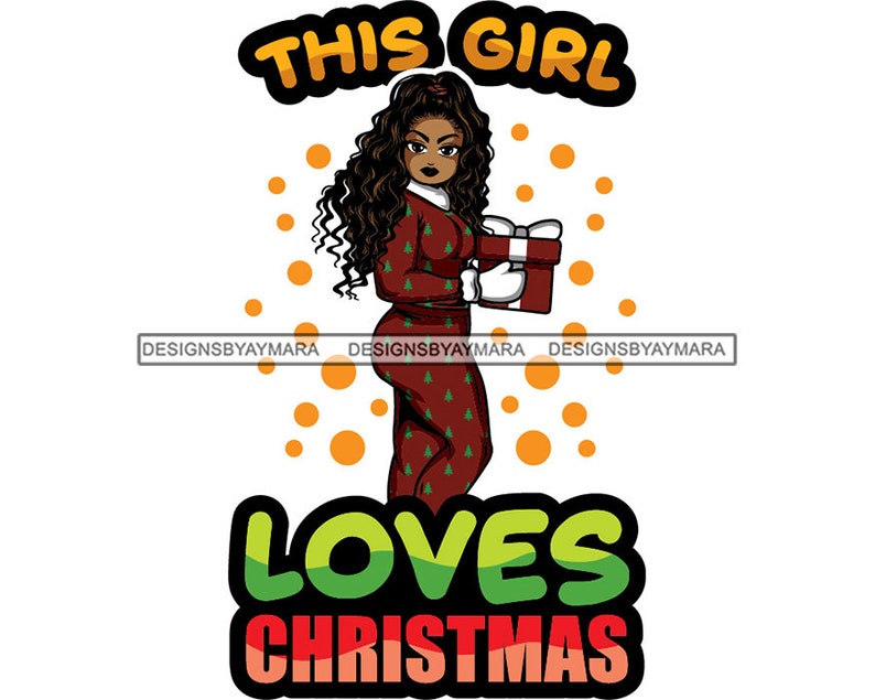 Download Afro Lola Winter Christmas SVG Quotes Queen Melanin ...