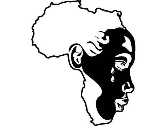africa shape collage africa shape collage