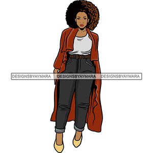 Fashion Afro Woman SVG Queen Model Melanin Diva Classy Lady Glamour Female Goddess Nubian JPG PNG Vector Clipart Cricut Circuit Cut Cutting
