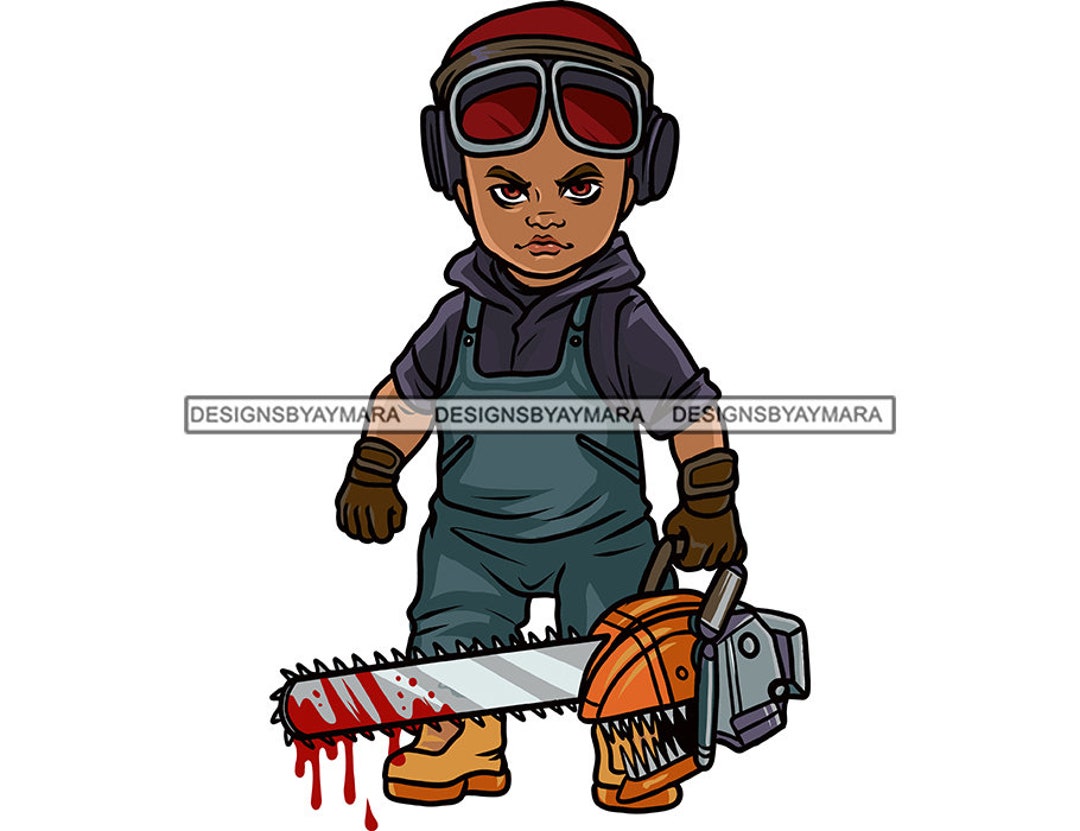 Mad Scary Creepy Toddler Boy Hockey Mask Chainsaw Blood Miner Etsy