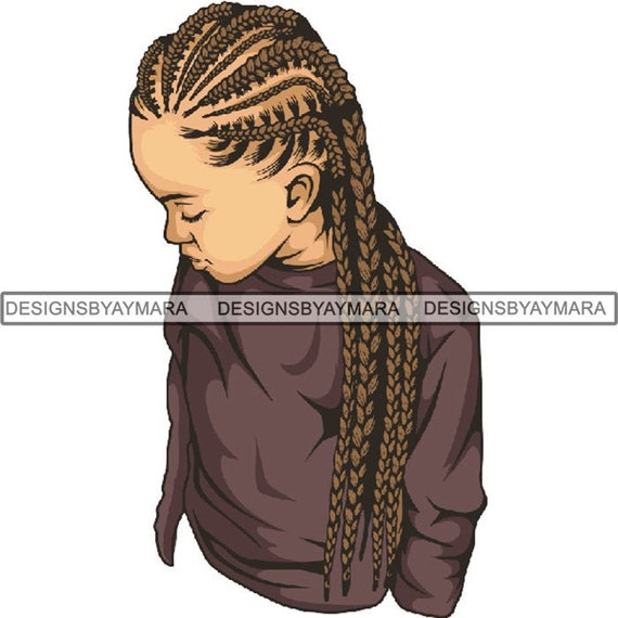 Black Woman Png Braids Locs Dreads Hairstyle Beauty Salon Nubian Melanin Queen Diva Female Jpg Png Vector Clipart Not For Cutting