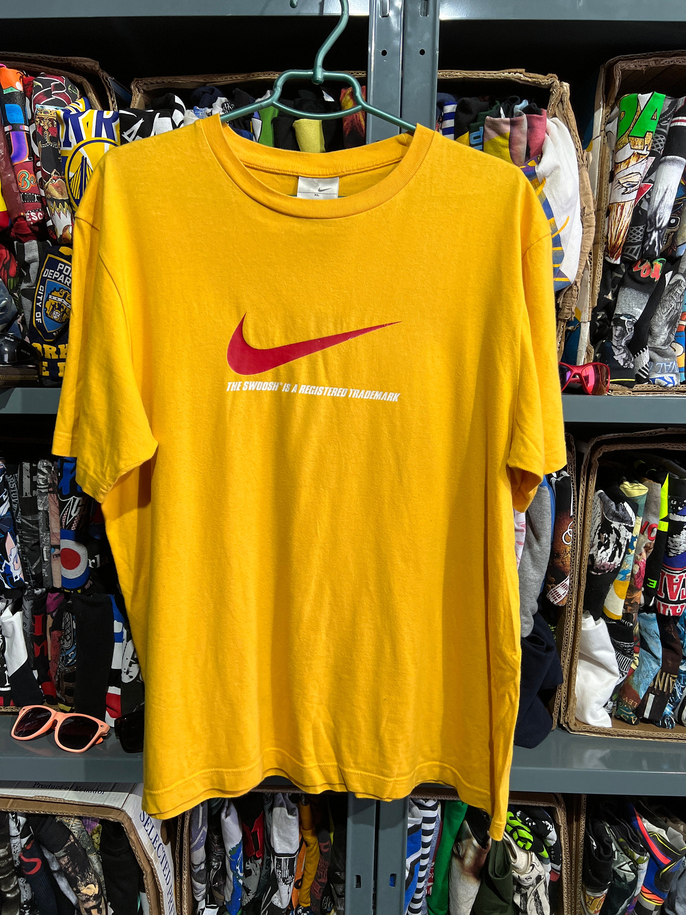 Nike Vintage T Shirt 90s Nike Swoosh Logo Vintage Made - Etsy