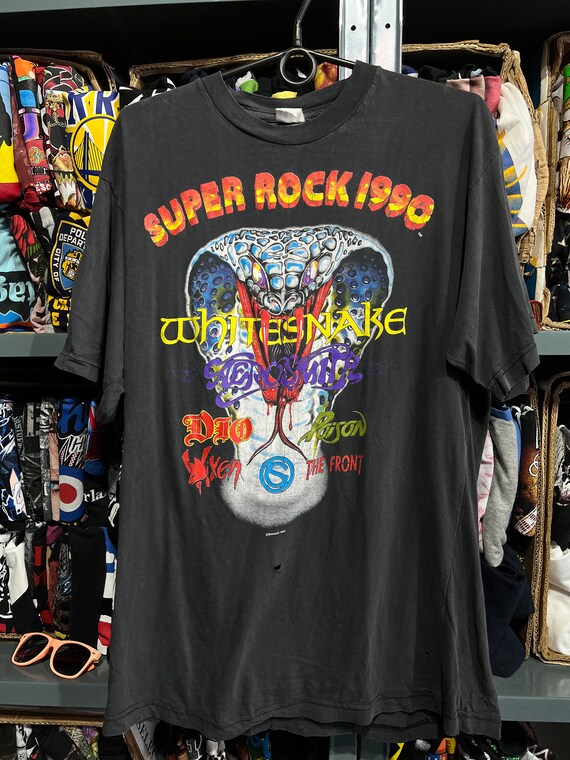 Vintage Super Rock 1990 Whitesnake 