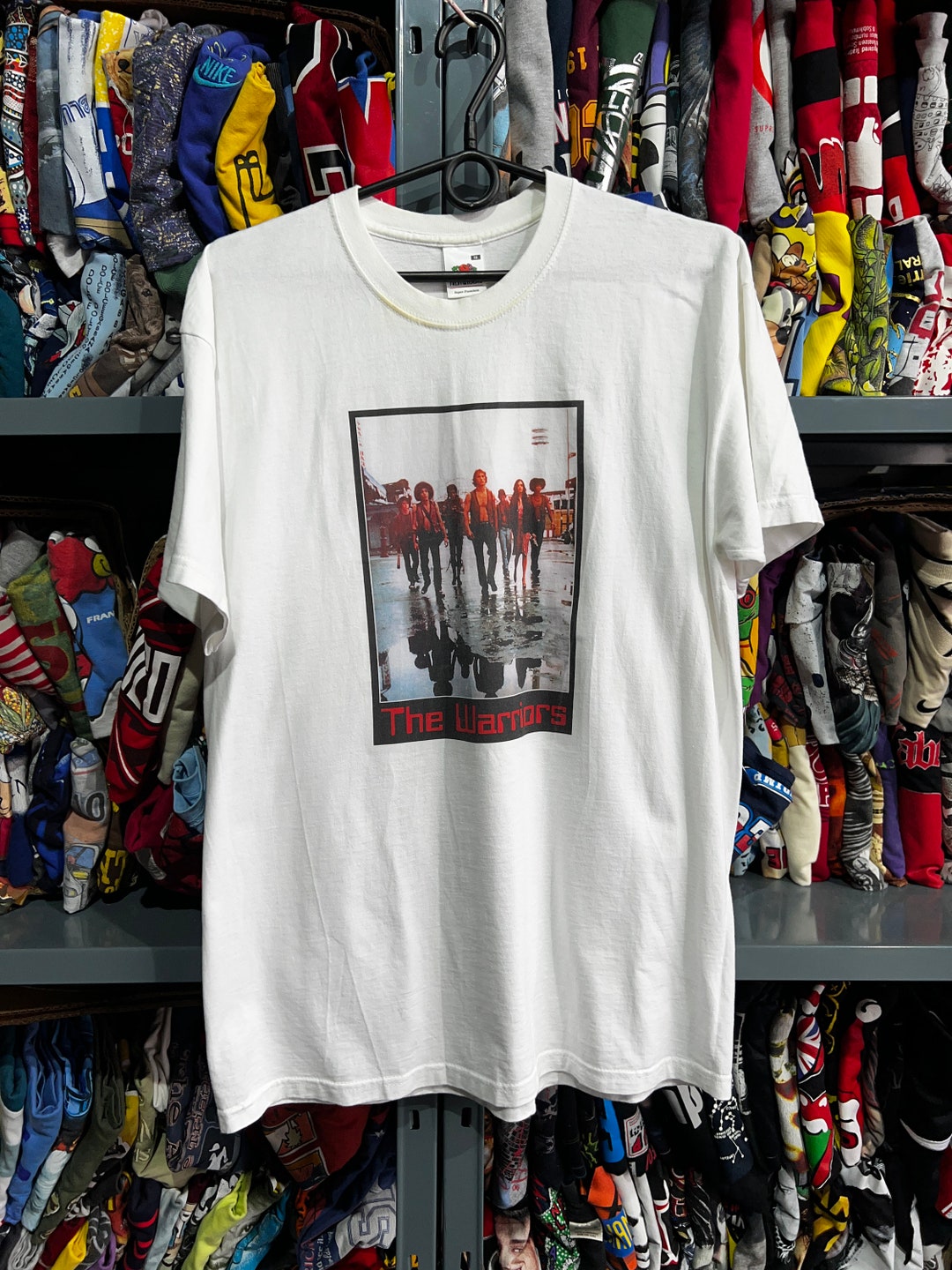 Vintage the Warriors Movie T Shirt Art Size M Film Tee Etsy