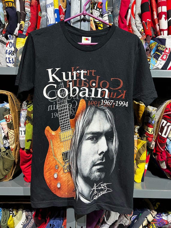 Vintage Nirvana Band Tee Kurt Cobain Rock Tee Size S T Shirt - Etsy