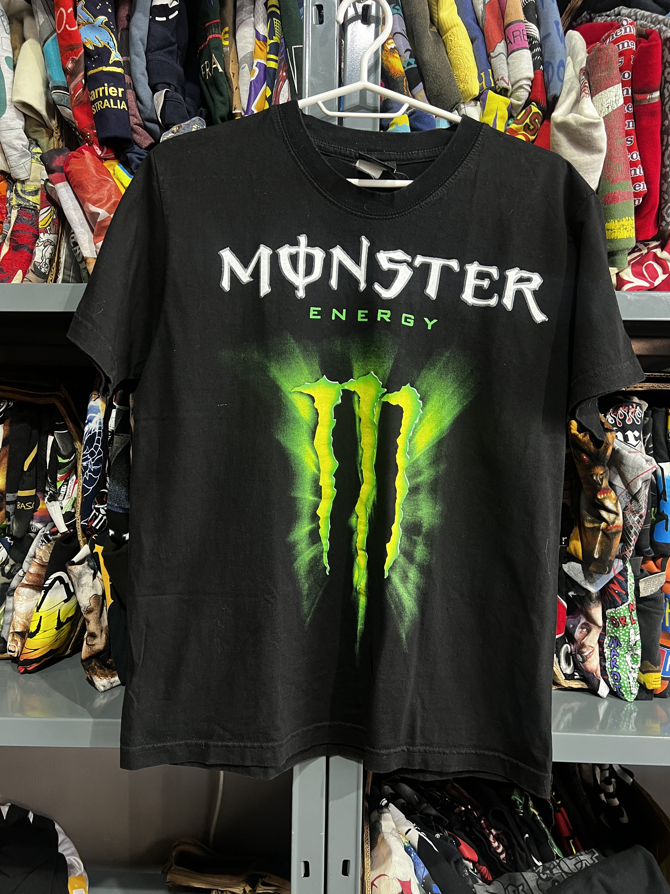 Monster Energy Vintage T Shirt Etsy