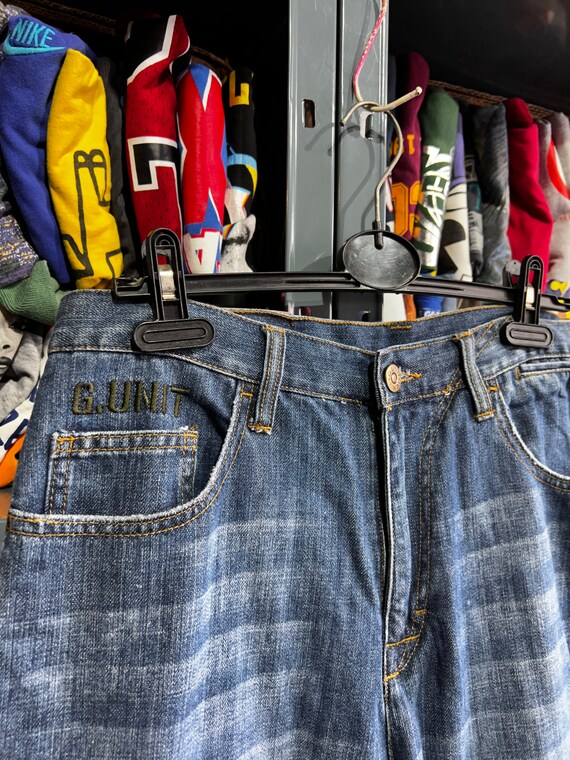 Vintage G Unit 50 Cent Denim Jeans Size 32 90s - Etsy