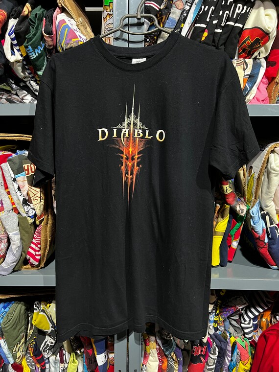 2000’s Diablo 3 RPG Video Game Blizzard Promo TShirt Gem