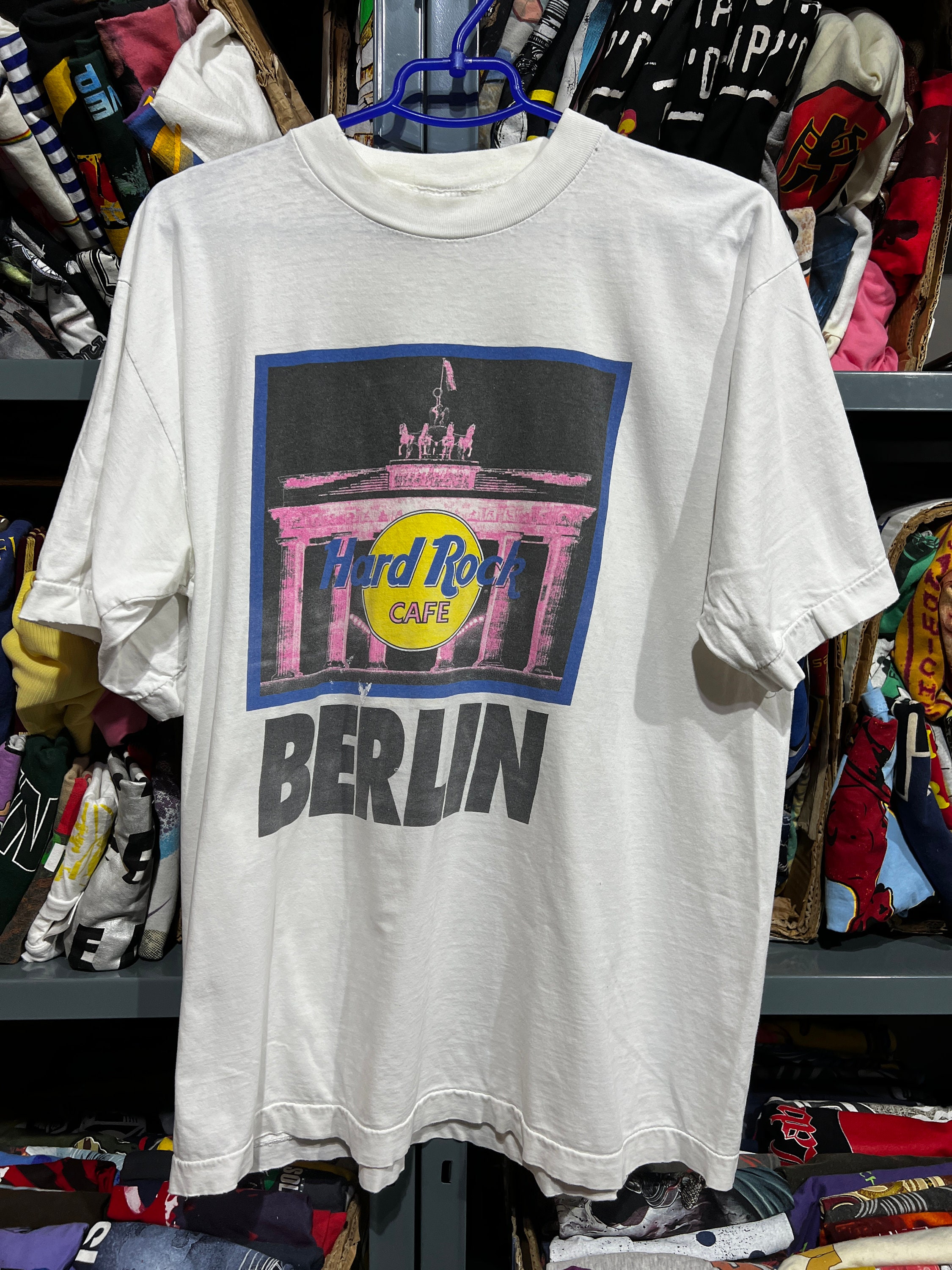 gå på pension Frigøre Mission 90s Hard Rock Cafe Berlin Vintage T Shirt XL - Etsy Norway