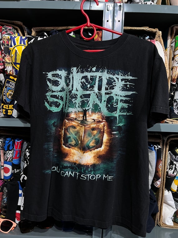 GeorgKmp Suicide Silence Womens Short-Sleeve Crew Neck T-Shirt Casual Graphic Tops T Shirts Black GeorgKmp Suicide Silence Womens Short-Sleeve Crew Neck T-Shirt Casual Graphic Tops T Shirts Black