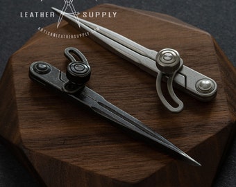 Leathercraft Wing Divider/Leather Compass/Scratch Compass/ Adjustable Edge marking Tool