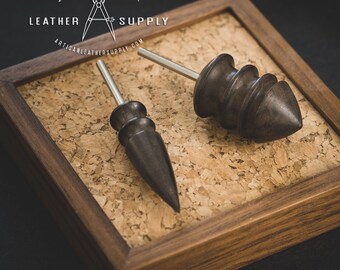 Ebony edge burnisher/slicker set - 2 pcs set