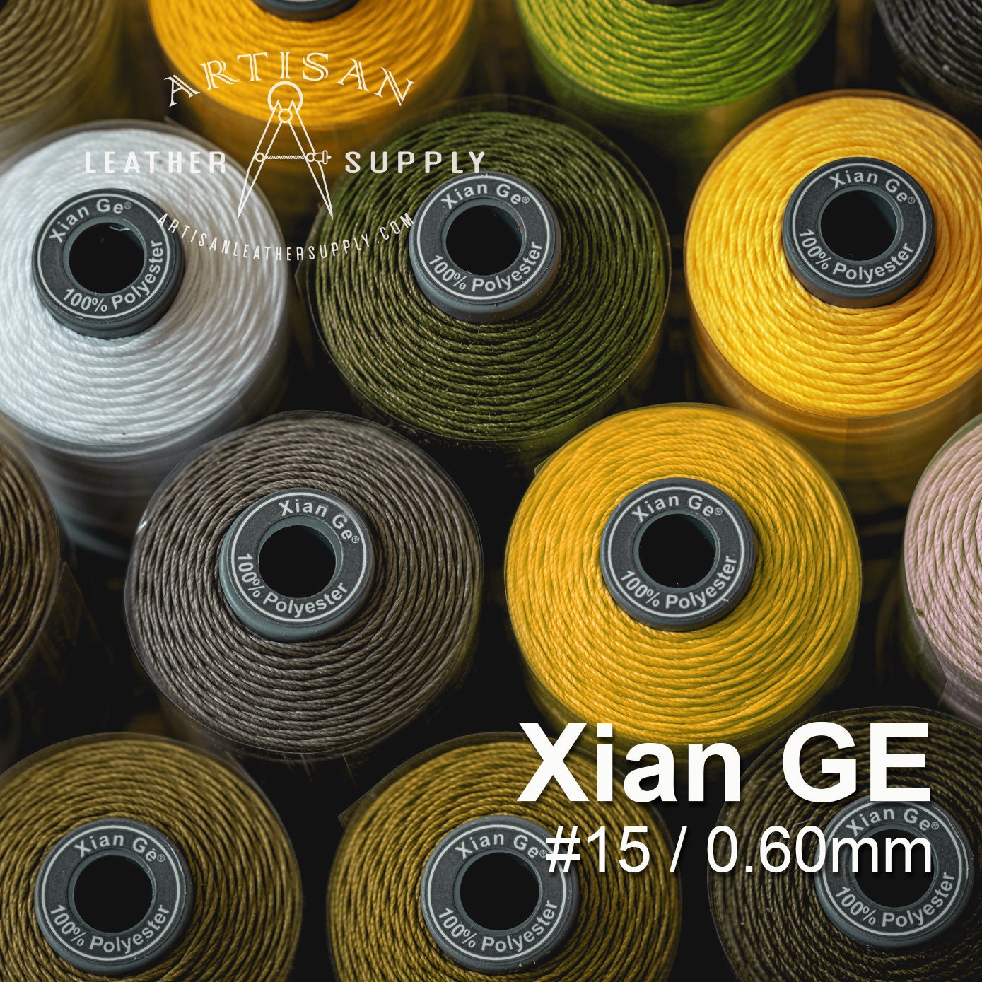 Famous ZJ#5 0.47-0.50mm Linen Waxed Threads For Handmade