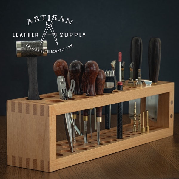 Leather Tool Rack Etsy