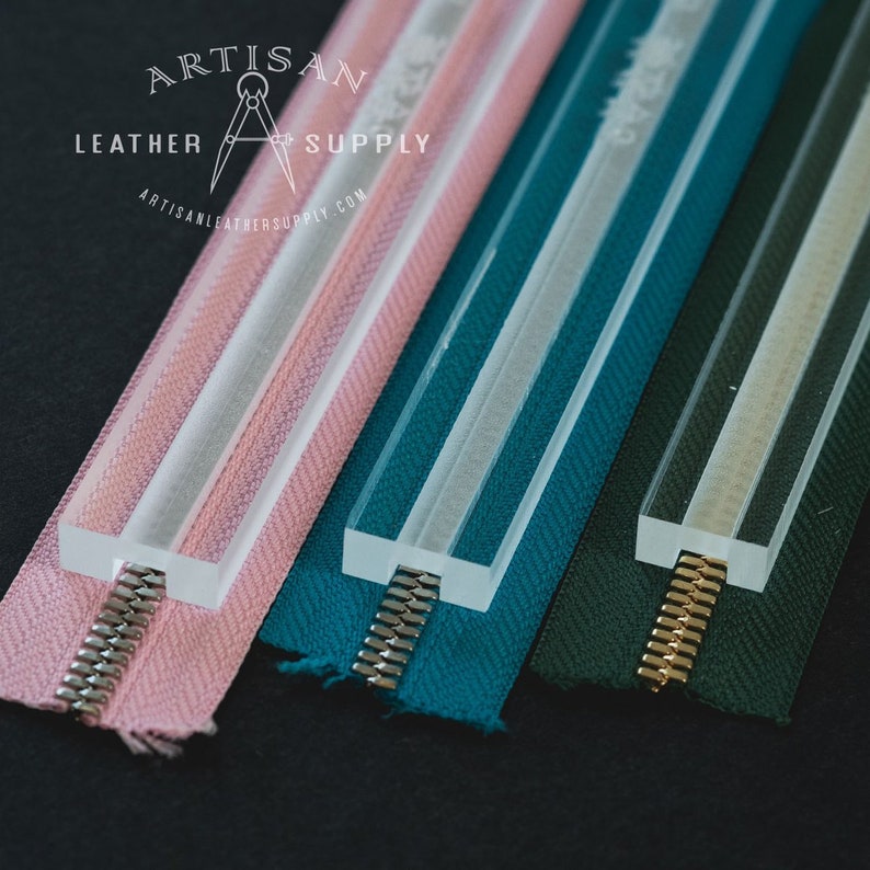 Acrylic Zipper Guide (set of 3) - Etsy