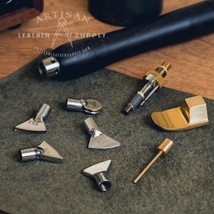 Electric leather creaser iron tips/Leather edge creaser iron tip/ F, Fn, FNR series