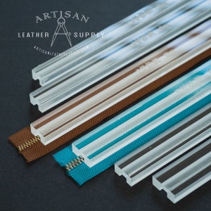Acrylic zipper guide (Set of 3)