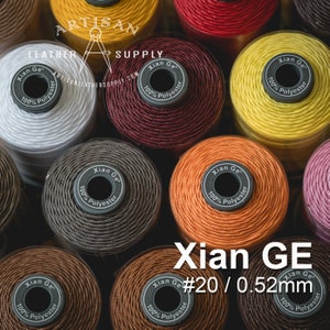 1.2mm 15m Super Strong Flat Waxed Thread Small Roll 