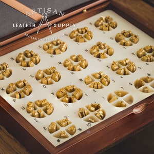 Juego de letras de latón - 333 piezas