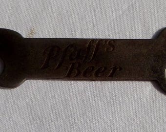 antique victorian pfaff's beer opener