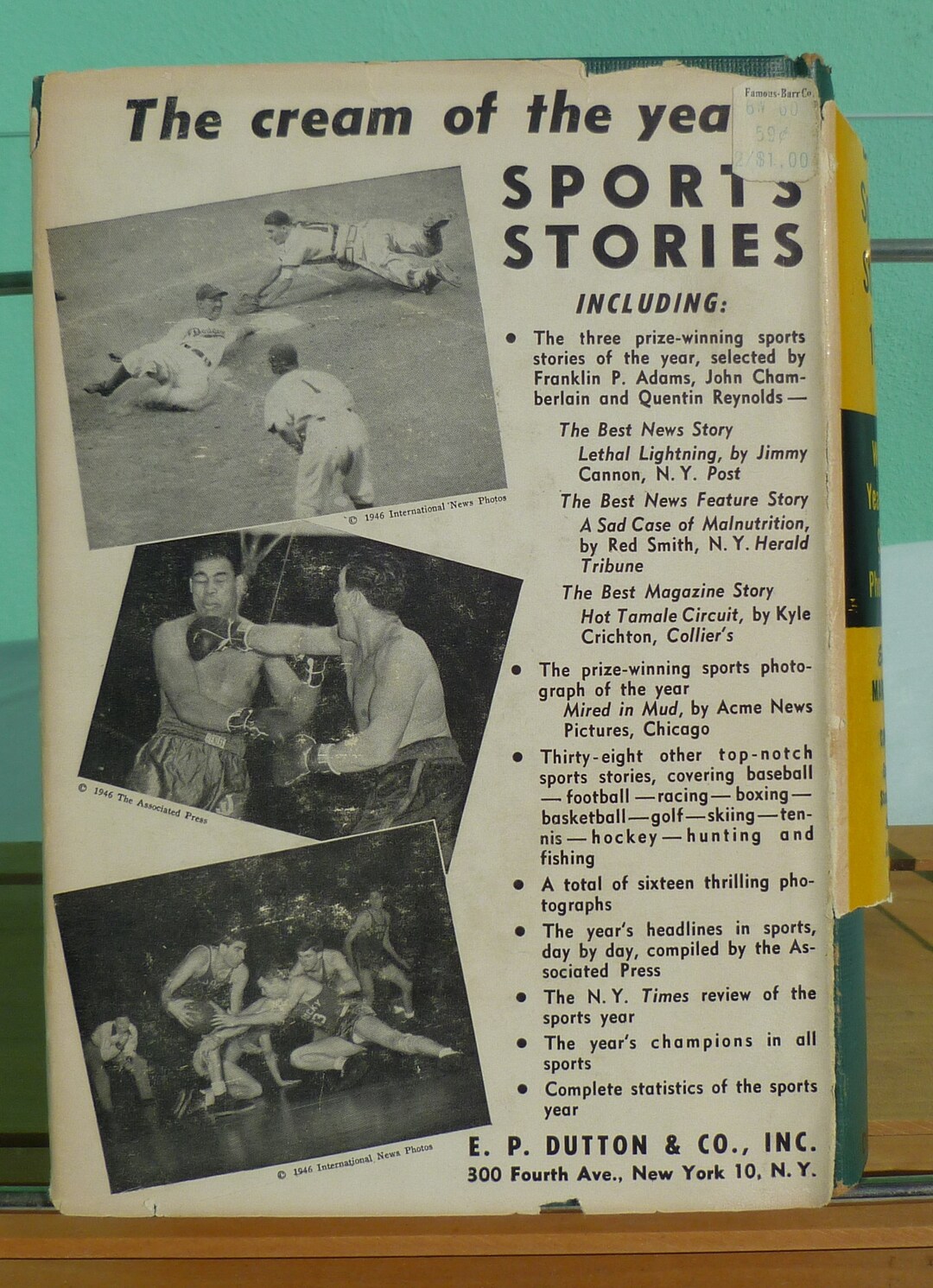 Vintage best Sports Stories, 1947 Edition Etsy