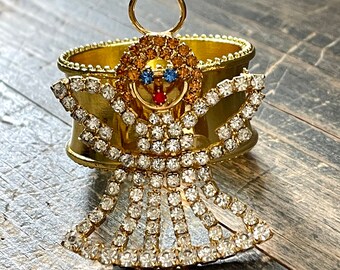 Napkin Ring with Angel Bling