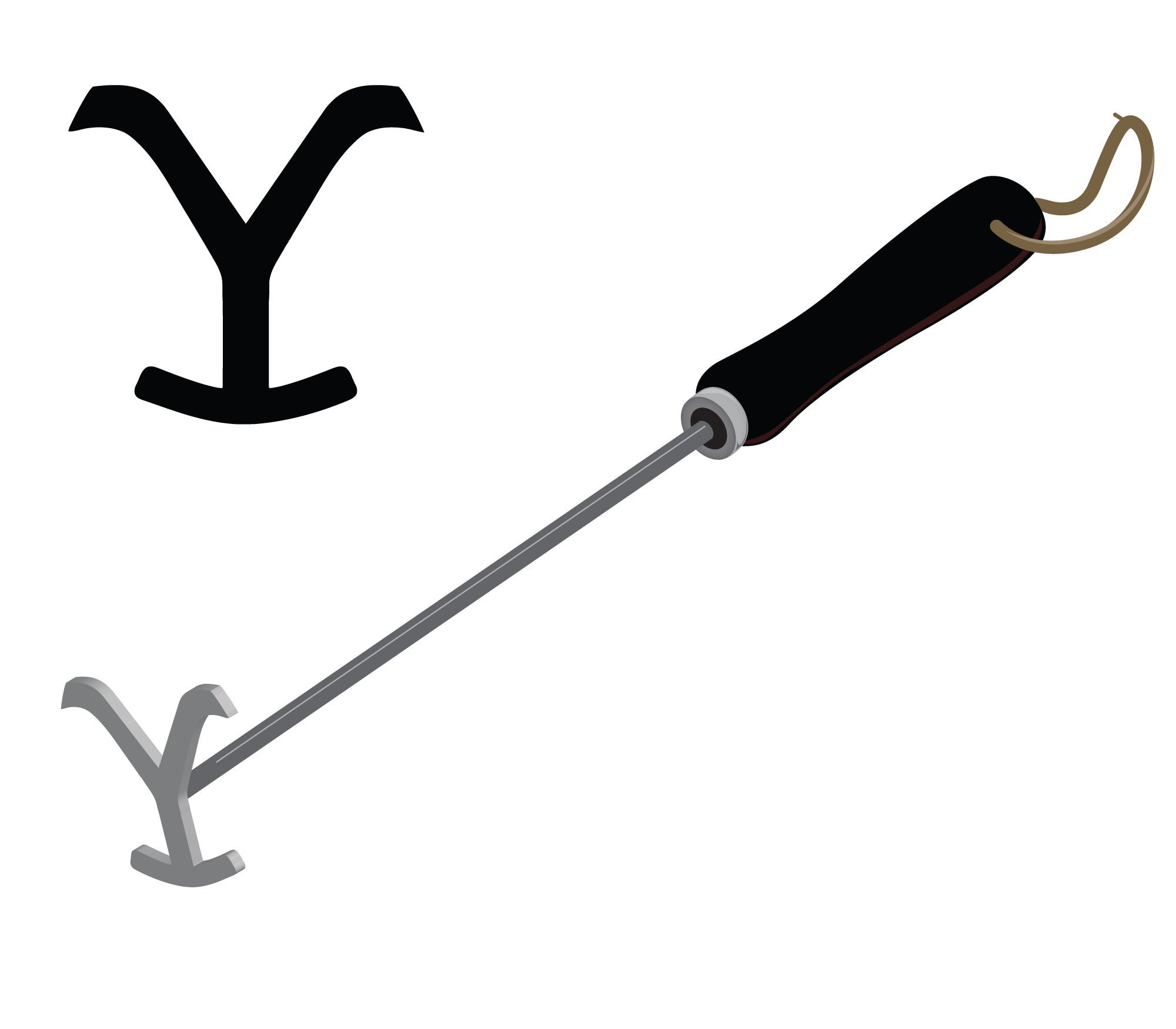 Yellowstone Branding Iron for Wood Food Buns and Leather Etsy