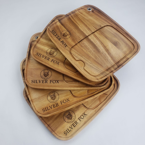 Wood Serving Platter Etsy