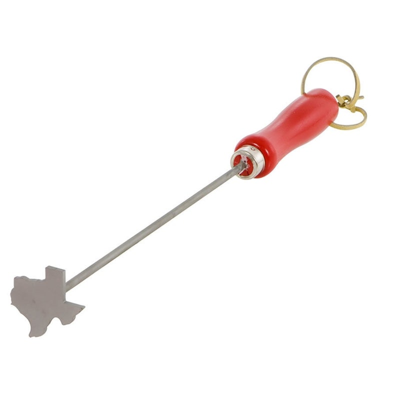 Buns BBQ Steak Brand For Grills Texas Branding Iron For Steak Wood /& Leather OnlyGifts.com Grilling Gift For Guys and Dad