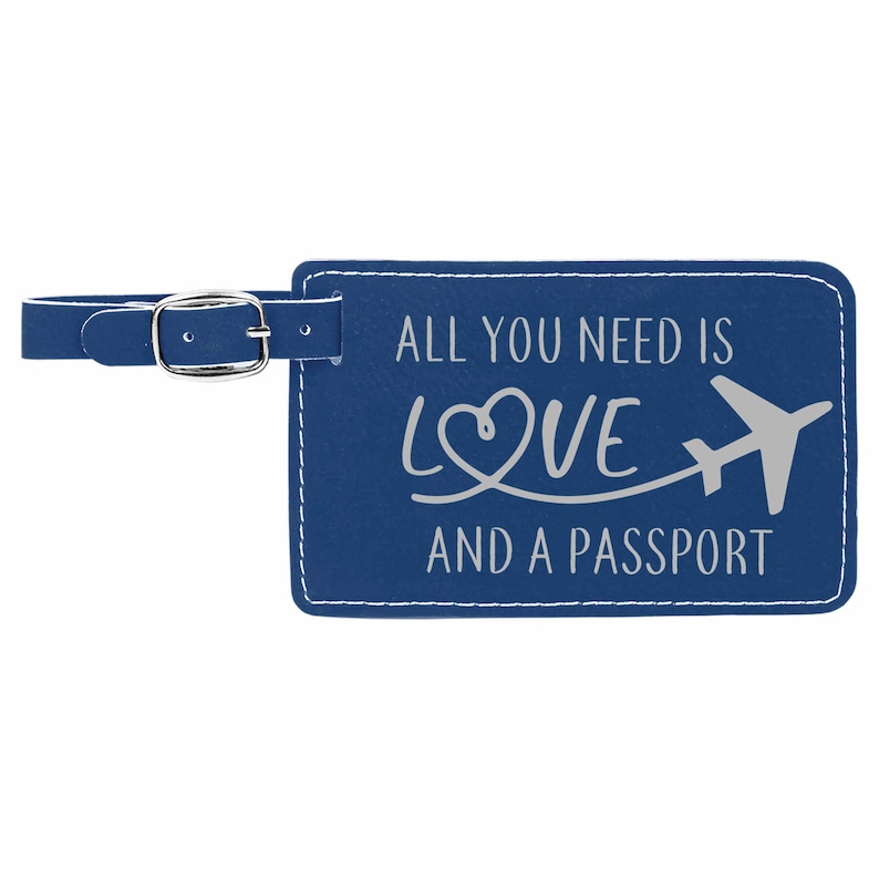 Personalized Luggage Tag Custom Leather Luggage Tag Company Etsy
