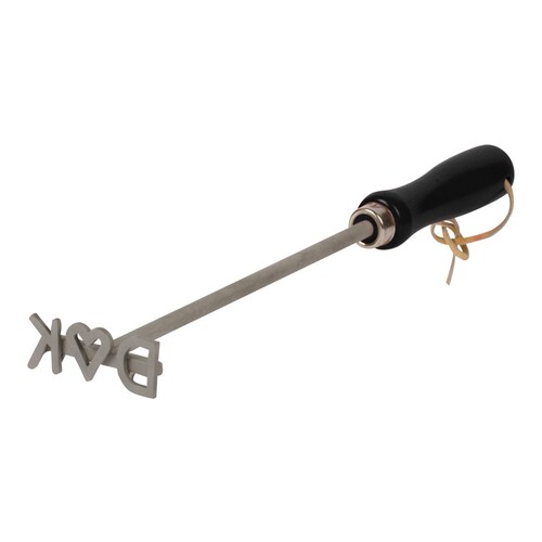 Steak Size Branding Iron Custom Wedding Heart and Initials Etsy