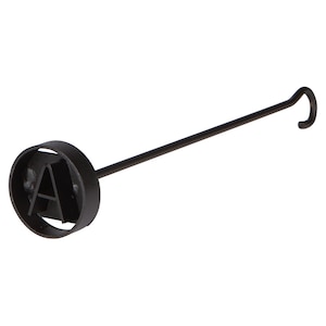 Hierro para marcar círculos personalizados: inicial, madera, cuero y filetes