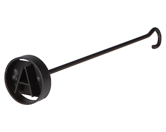Custom Circle Branding Iron: Initial, Wood, Leather, Steaks